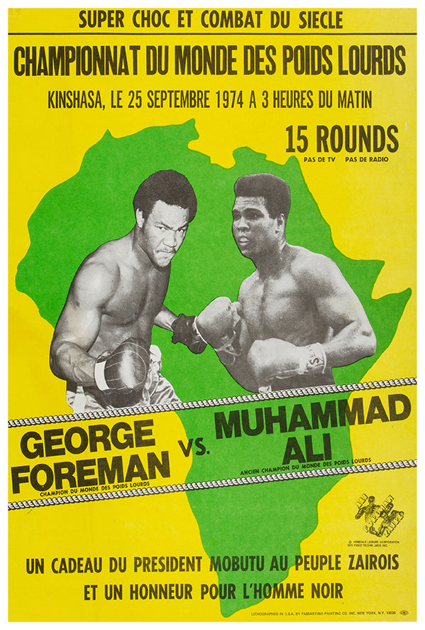 Ali vs Forman - 1974 - Rumble in the Jungle - Vintage Boxing