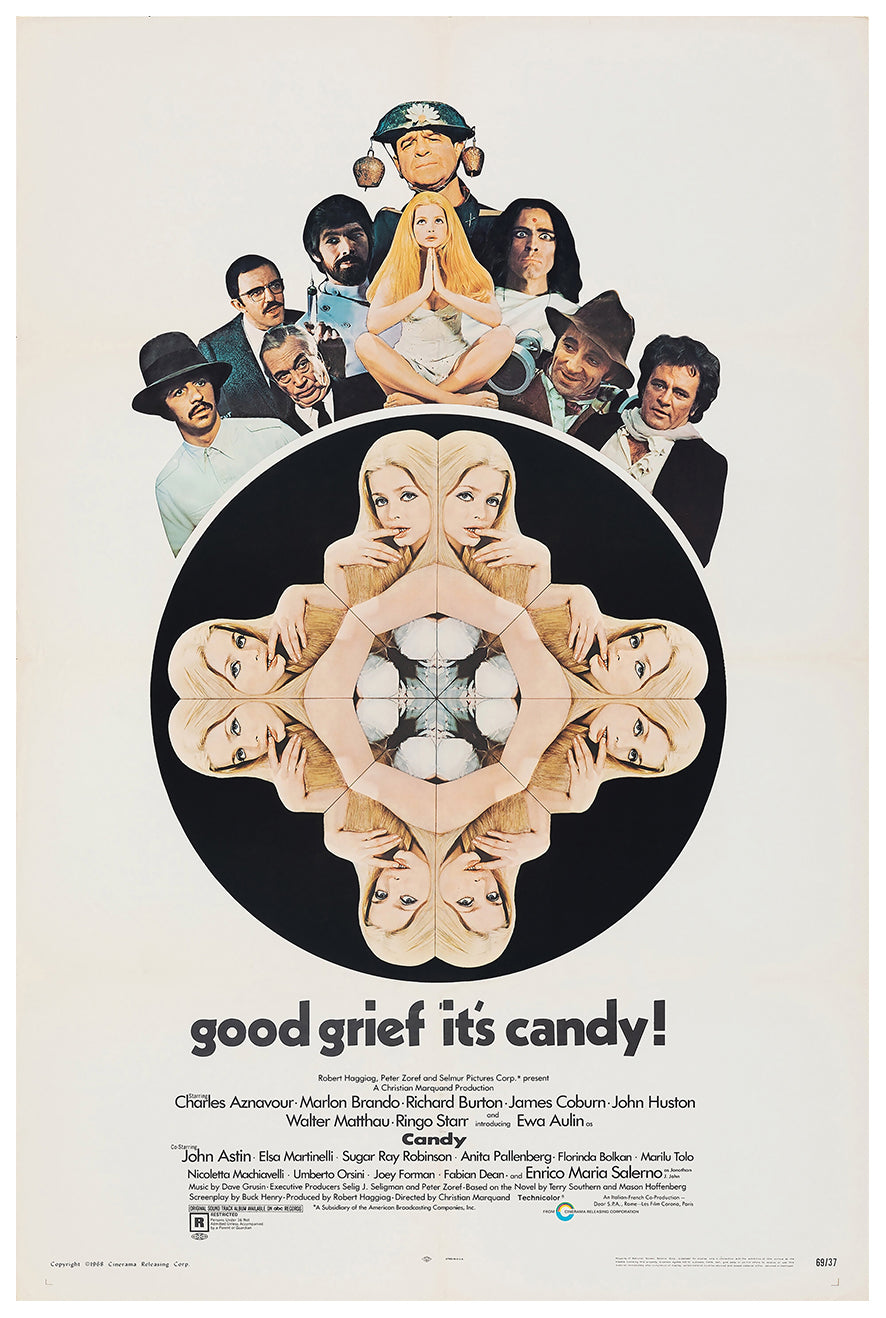 Candy 1968 - Richard Burton - US - Classic Movie Poster – Lost