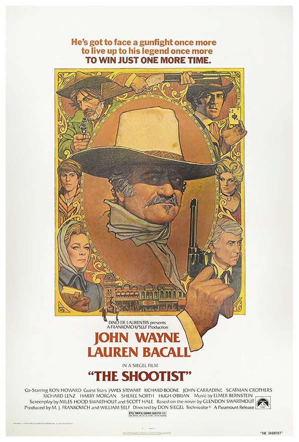 ラスト・シューティストTHE SHOOTIST USオリジナル映画ポスター The Shootist - Movie Poster – Lost Island Trading Company
