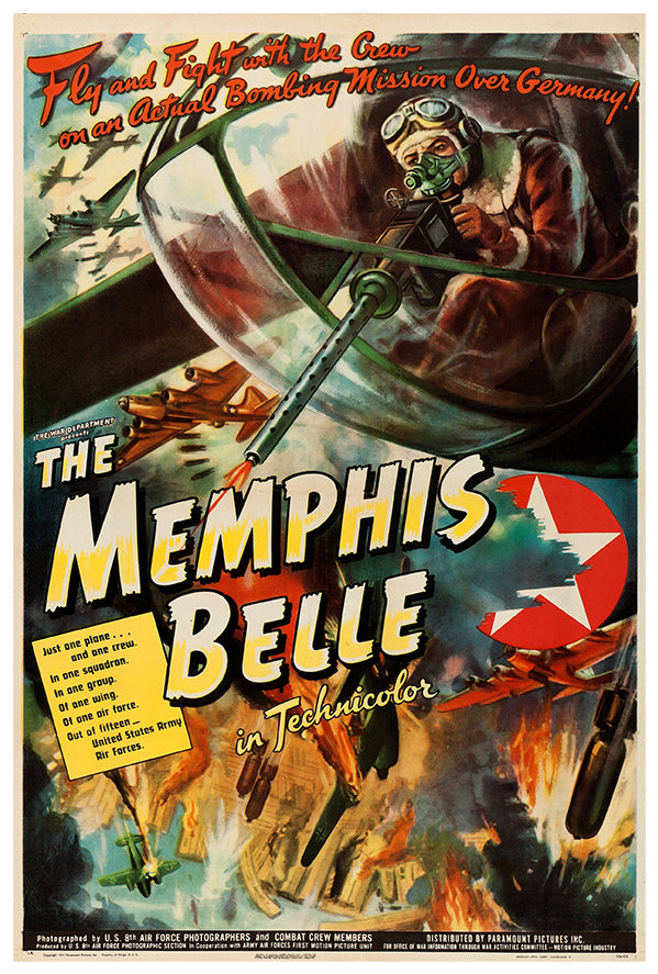 The Memphis Belle - 1944 - WW2 - Movie Poster 2 – Lost Island