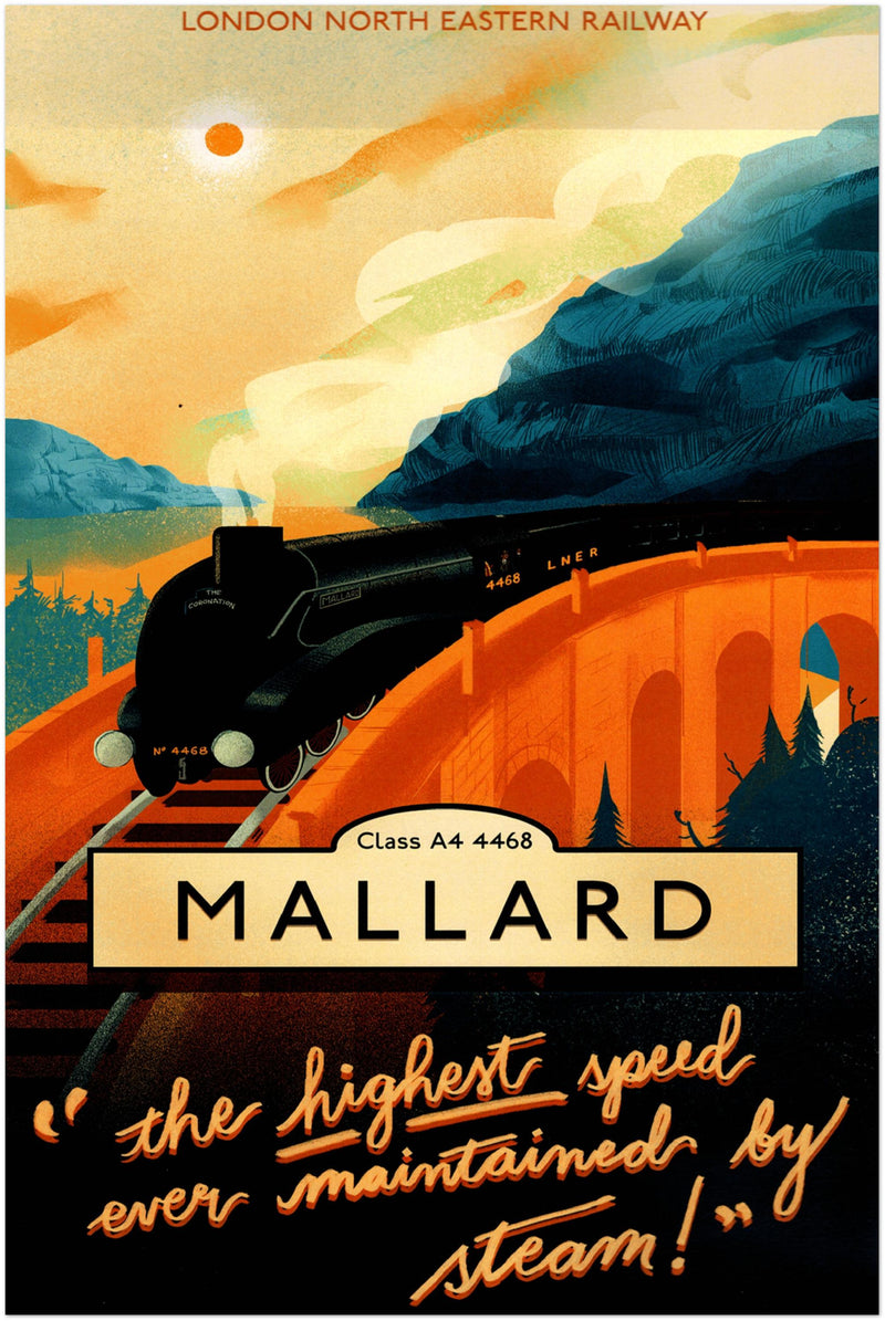 Railway, Train and  Bus Transport Prints and Posters