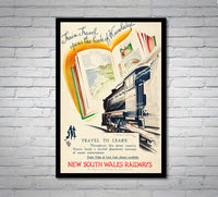 1930s - South Wales Railway - Vintage Travel Poster