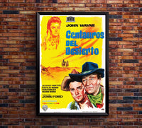 The Searchers - John Wayne - 1956 - Spanish - Movie Poster