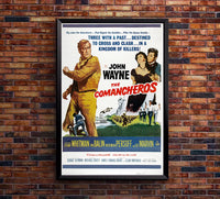 The Comancheros - 1961 - Movie Poster