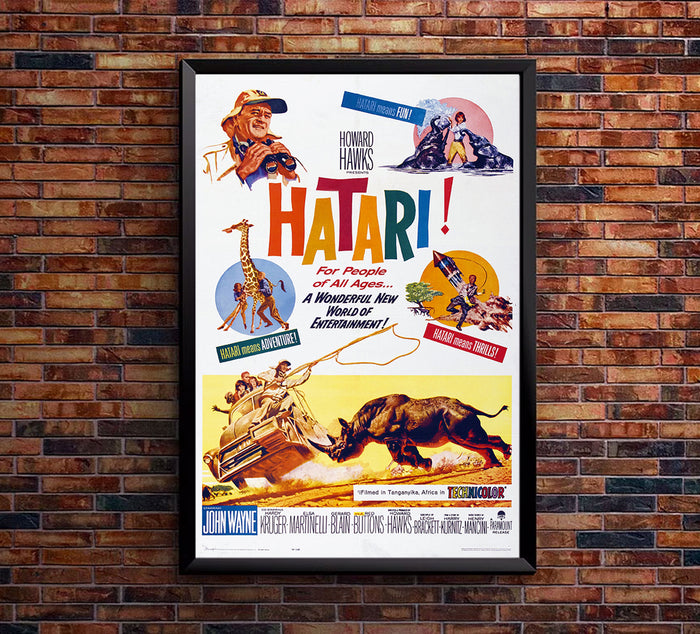 Hatari - 1963 - Movie Poster
