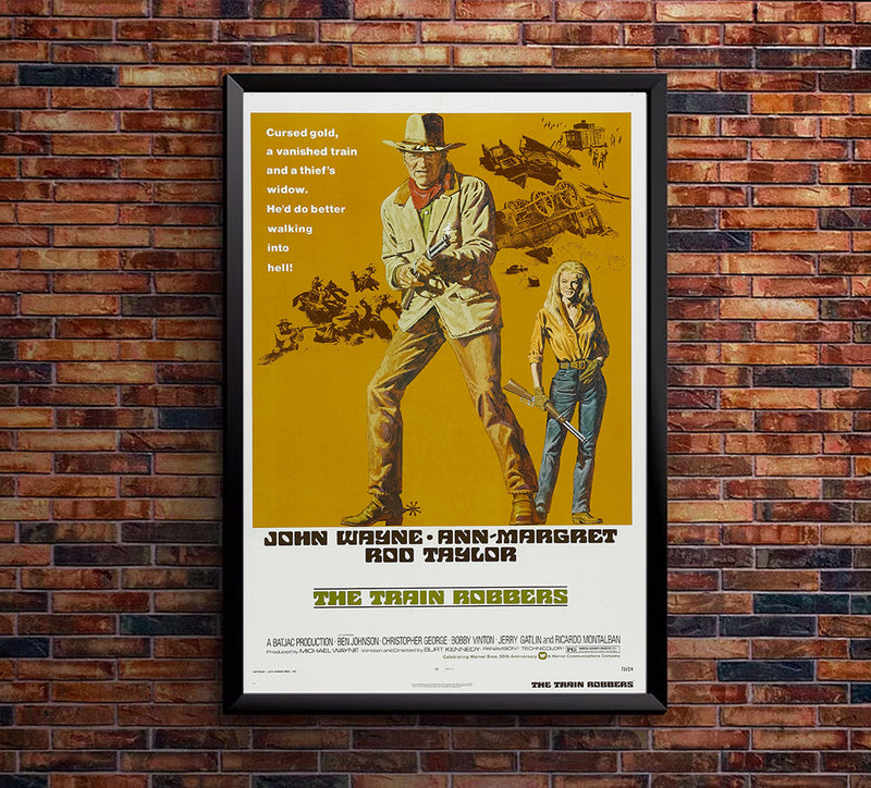 The Train Robbers - Movie Poster