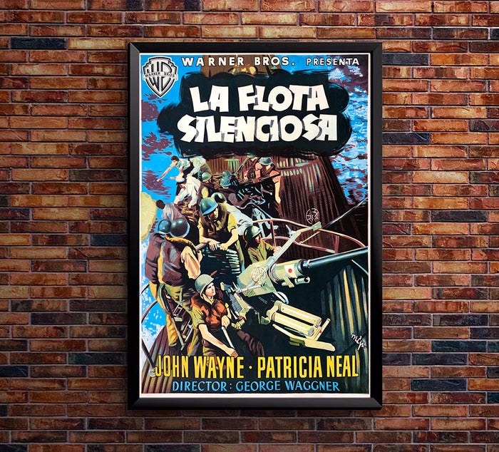Operation Pacific - 1951 - Spanish - Movie Poster  - John Wayne