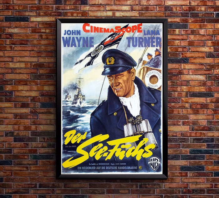 The Sea Chase - 1955 - Movie Poster