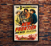 New Frontier - John Wayne - 1939 - Movie Poster