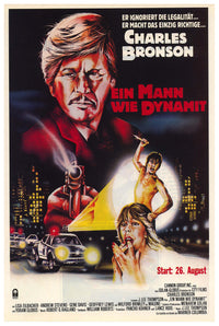 10 to Midnight 1983 - Charles Bronson - Germany - Classic Movie Poster