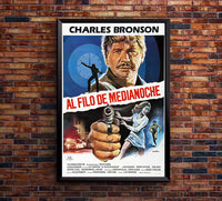 10 to Midnight 1983 - Charles Bronson - Spain - Classic Movie Poster
