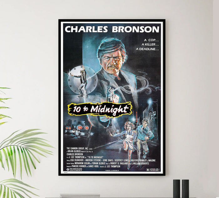 10 to Midnight 1983 - Charles Bronson - US - Classic Movie Poster