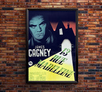 13 Rue Madeleine 1947 - James Cagney - Denmark - Classic Movie Poster