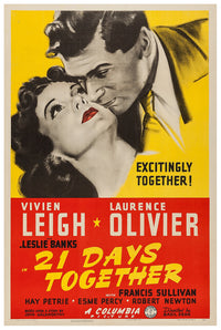21 Days 1940 - Laurence Olivier - US 2 - Classic Movie Poster