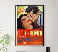 21 Days 1940 - Laurence Olivier - US - Classic Movie Poster