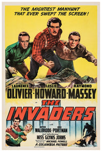 49th Parallel 1941 - Laurence Olivier - US 2 - Classic Movie Poster