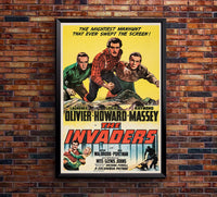 49th Parallel 1941 - Laurence Olivier - US 2 - Classic Movie Poster