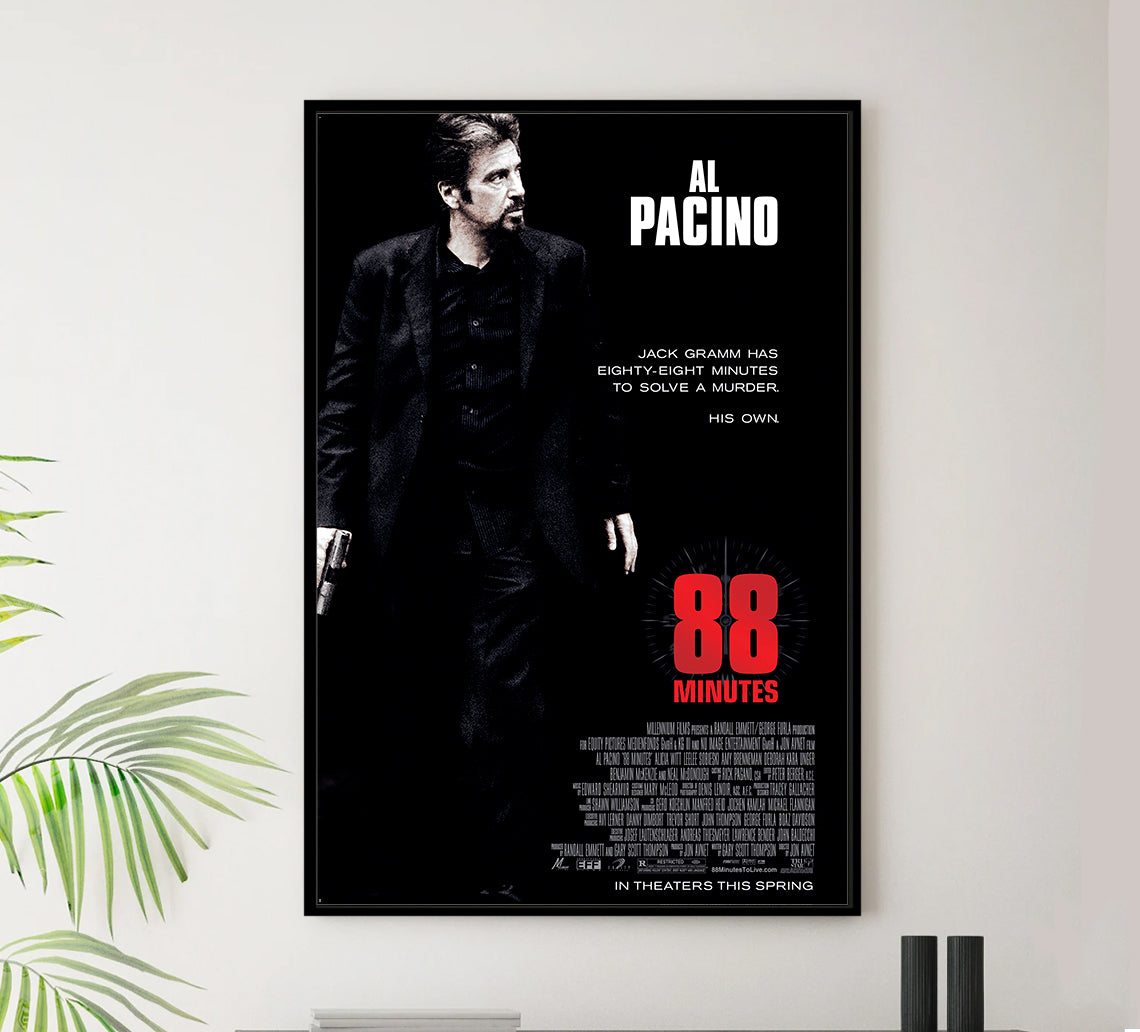 88 Minutes 2007 - Al Pacino - US- Classic Movie Poster