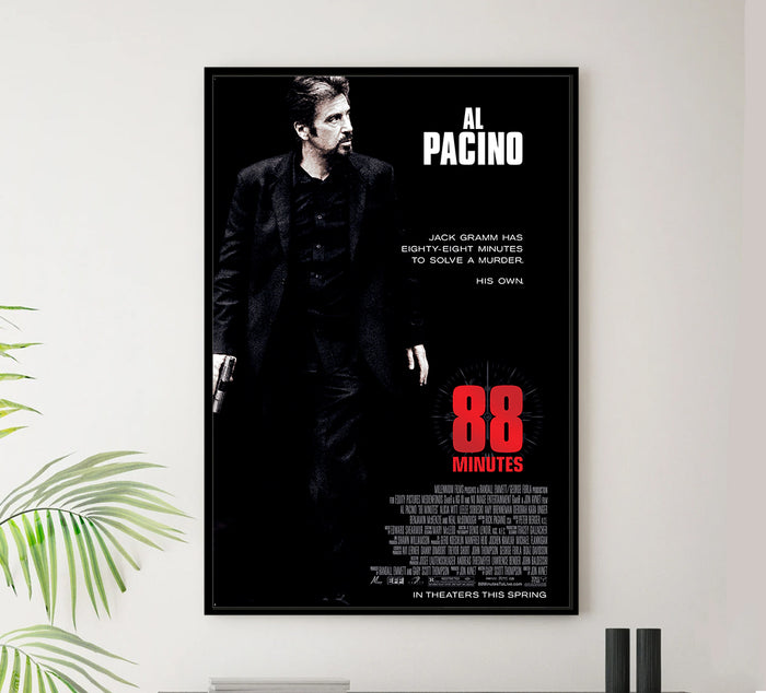 88 Minutes 2007 - Al Pacino - US- Classic Movie Poster