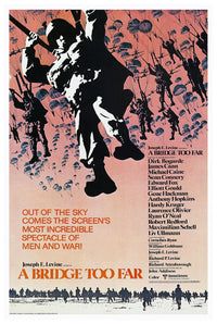 A Bridge Too Far 1977 - Laurence Olivier - US - Classic Movie Poster