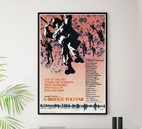 A Bridge Too Far 1977 - Laurence Olivier - US - Classic Movie Poster