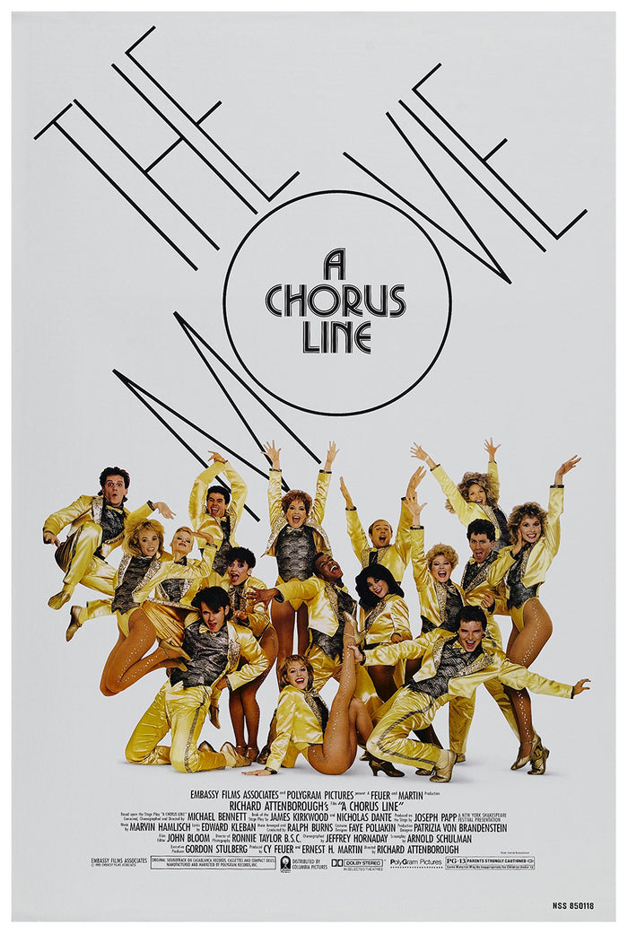 A Chorus Line 1985 - US - Classic Movie Poster