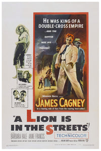A Lion Is in the Streets 1953 - James Cagney - US - Classic Movie Poster