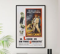 A Lion Is in the Streets 1953 - James Cagney - US - Classic Movie Poster