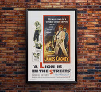 A Lion Is in the Streets 1953 - James Cagney - US - Classic Movie Poster