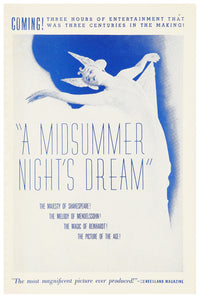 A Midsummer Night's Dream 1935 - James Cagney - US - Classic Movie Poster