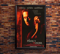 A Perfect Murder 1998 - Michael Douglas - US - Classic Movie Poster