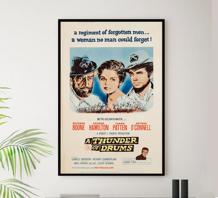 A Thunder of Drums 1961 - US - Classic Movie Poster