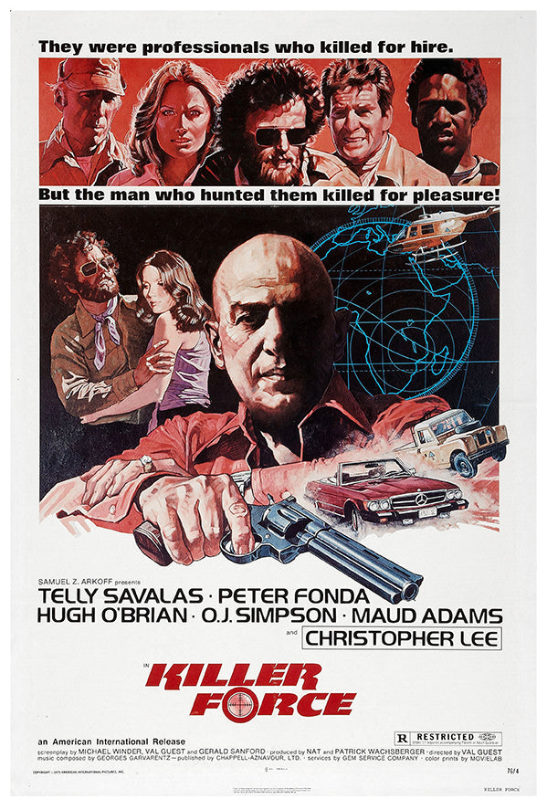 Killer Force - 1976 - Vintage Movie Poster