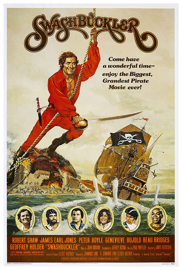Swashbuckler - 1976 - Vintage Movie Poster