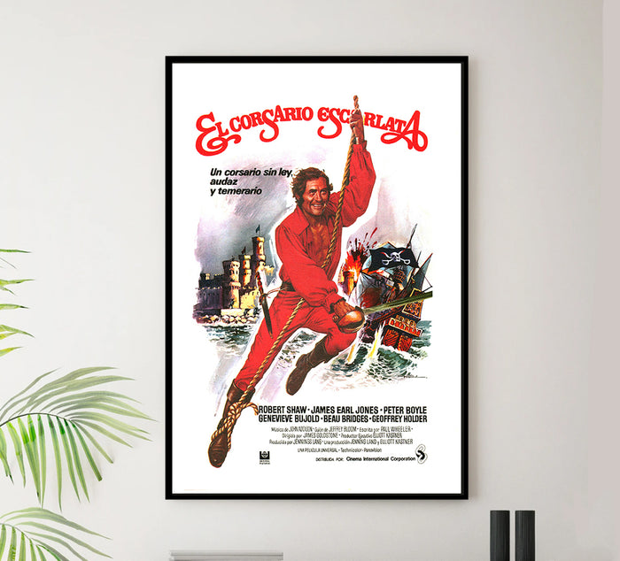 Swashbuckler - 1976 - Spanish - Vintage Movie Poster