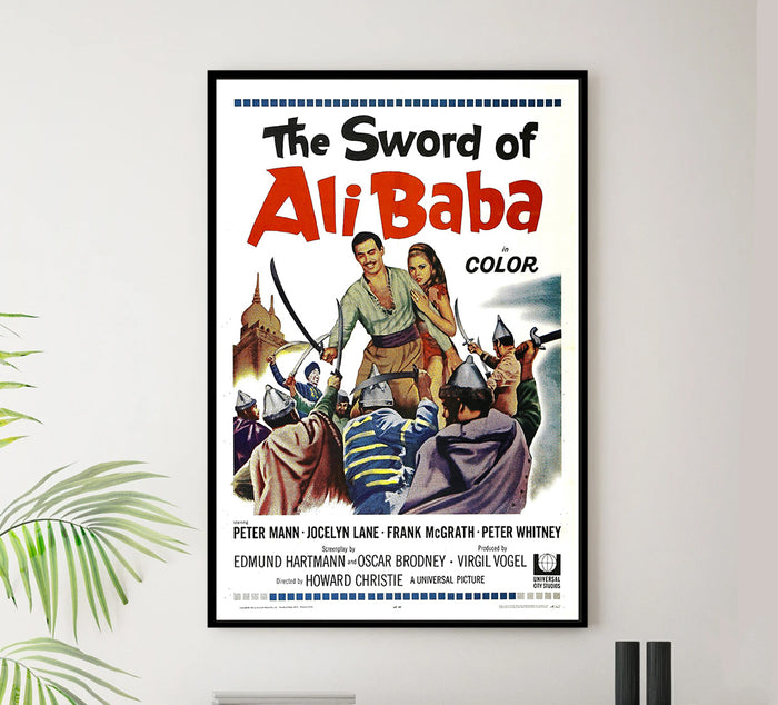 The Sword of Ali Baba - 1965 - Vintage Movie Poster