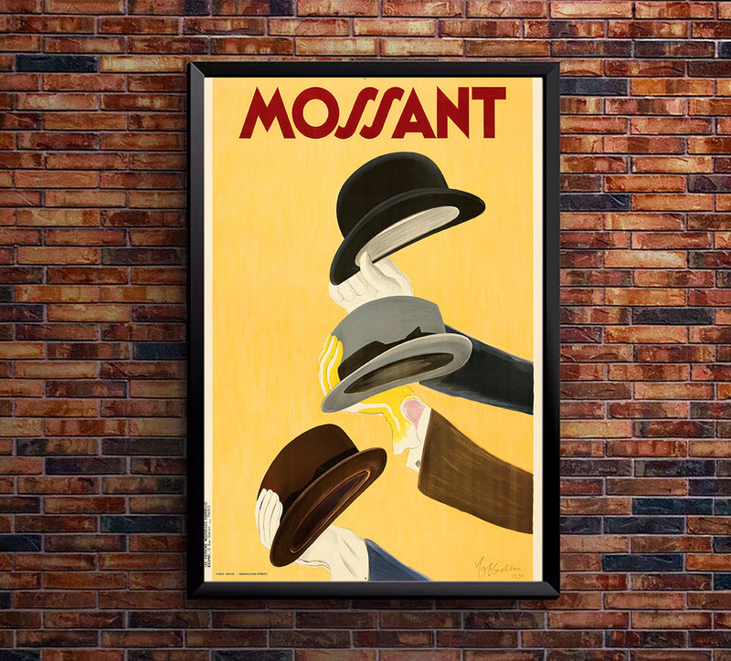 Mossant - Clothing -1938 - Vintage Advertising Poster