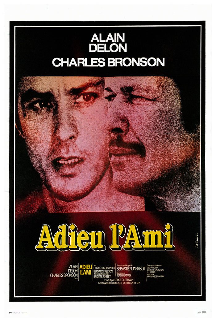 Adieu l'ami 1968 - France - Classic Movie Poster