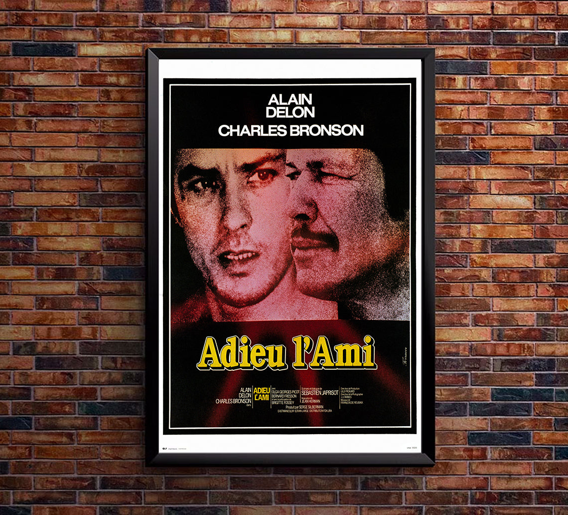 Adieu l'ami 1968 - Charles Bronson - France - Classic Movie Poster