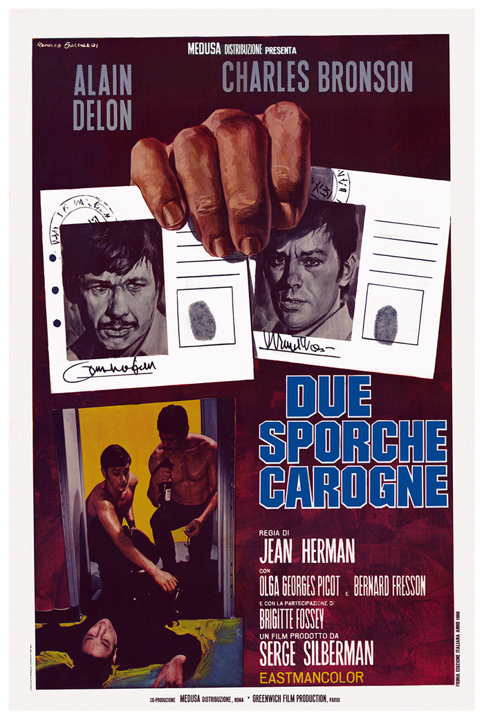 Adieu l'ami 1968 - Italy - Classic Movie Poster