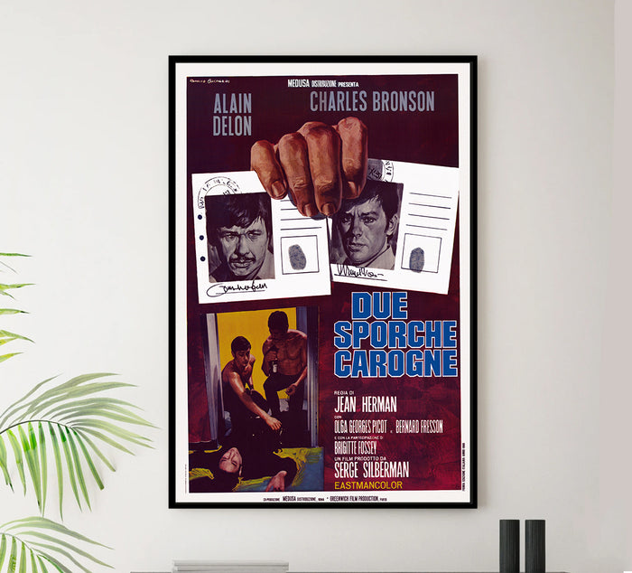 Adieu l'ami 1968 - Italy - Classic Movie Poster
