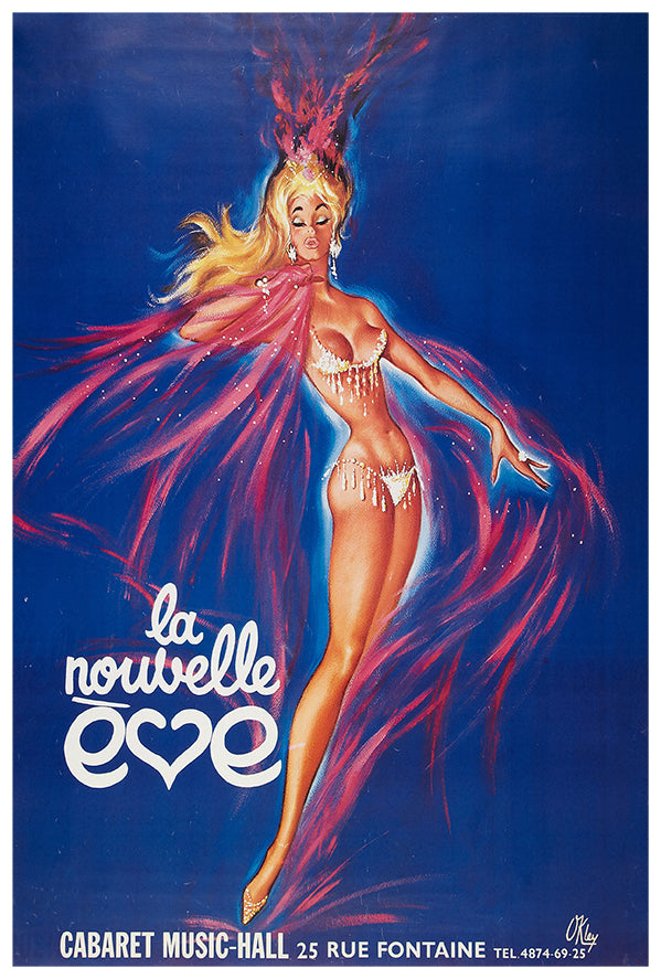 La Nouvelle Eve - Paris - Vintage Advertising Poster