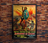 Alexander the Great 1956 - Richard Burton - France - Classic Movie Poster