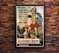 Alexander the Great 1956 - Richard Burton - Spain - Classic Movie Poster
