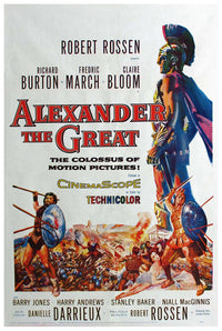 Alexander the Great 1956 - Richard Burton - US 2 - Classic Movie Poster