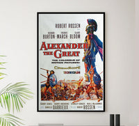 Alexander the Great 1956 - Richard Burton - US 2 - Classic Movie Poster