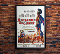 Alexander the Great 1956 - Richard Burton - US 2 - Classic Movie Poster