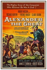 Alexander the Great 1956 - Richard Burton - US 3 - Classic Movie Poster