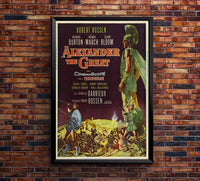 Alexander the Great 1956 - Richard Burton - US - Classic Movie Poster