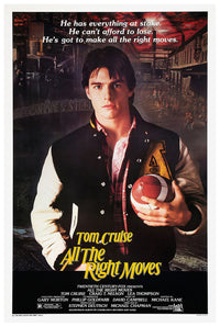 All the Right Moves 1983 - Classic Movie Poster